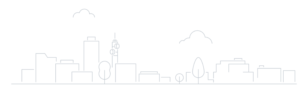 downtown moncton skyline